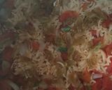 A picture of step 8 of Veg rice.