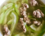 Hình bước làm 5 của món Canh Bầu Nấu Thịt Băm