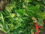 Tumis kangkung saus tiram
