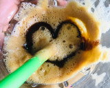 A picture of step 1 of Apple Shake without Sugar.