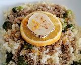Foto del paso 11 de la receta: Ensalada de brócoli y bulgur con vinagreta de naranja