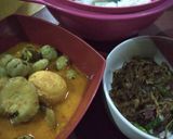 Foto langkah ke 2 dari resep Jengkol kentang sayur kuning.
