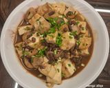 Foto langkah ke 6 dari resep Mapo Tofu dengan Jamur Merang #71.