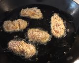 A picture of step 5 of Tonkatsu- classic Japanese pork cutlet.