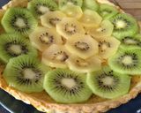 Une image de l'étape 5 de Tarte au kiwi.