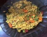 Foto del paso 3 de la receta: Risotto de arroz integral con cúrcuma y vegetales