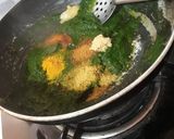 A picture of step 5 of Palak kofta.