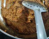 A picture of step 7 of Kathal biryani with pudina dhania chhachh.