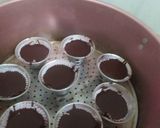 Foto langkah ke 4 dari resep Brownies Kukus Mekar - Gluten Free (eggless).