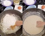 Foto langkah ke 3 dari resep Pempek Dos Rasa Udang Rebon.