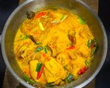 Foto langkah ke 5 dari resep Mangut Tahu dan Iwak Pe (ikan pari asap).