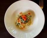 A picture of step 5 of High fibre Spinach Noodle Salad.