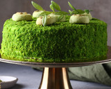 Foto del paso 7 de la receta: Pastel de té matcha