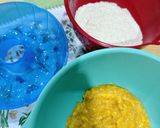 Gambar langkah 1 resipi 👩🍳Apam Pisang Kukus.