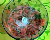 Foto del paso 2 de la receta Lentejas pardinas con arroz y atún rojo en conservas