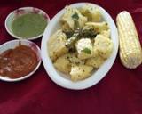 Corn dhokla recipe step 3 photo