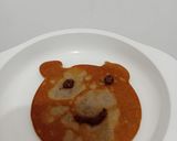 Foto langkah ke 3 dari resep Pancake Karakter Sat Set.
