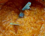 A picture of step 1 of Matar Paneer.