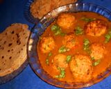 A picture of step 7 of Moong Dal Kofta.