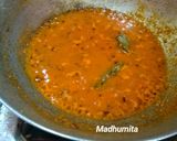 A picture of step 2 of Gobhi curry (no Onion & Garlic).