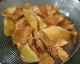 Foto langkah ke 5 dari resep Keripik Sukun Bawang Putih.