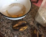 Foto del paso 1 de la receta: Budín de banana y avena 🍌♥️