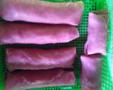 Foto langkah ke 7 dari resep Es pisang ijo (buah naga).