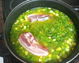 Foto del paso 4 de la receta: Potaje de acelgas con garbanzos y costilla para estudiantes