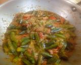 A picture of step 13 of Masala Bhindi.