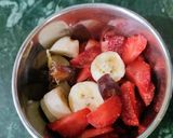 A picture of step 2 of Strawberry Smoothie.