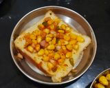 A picture of step 4 of Garlic And Corn Sandwich.