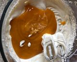 A picture of step 2 of Mango no bake icebox cake.