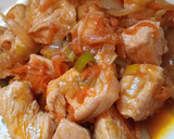 Foto del paso 6 de la receta: Suprema con vegetales y salsa de soja
