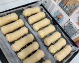 Foto langkah ke 4 dari resep Roti Cheese roll mozzarella kesukaan Baby Queen 🥰.