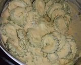 A picture of step 3 of Bitter guard fritters.