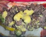A picture of step 3 of Chopped Cheese.