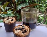 Foto langkah ke 5 dari resep Banana Chocolate Muffin Easy,No Mixer... So Simple..... 👌👍.