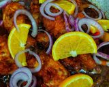 Gambar langkah 5 resipi Ayam Madu Ala Mamak.