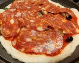 Pas rețetă Pizza ca la pizzerie 5 fotografie