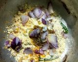 A picture of step 1 of Punjabi kadhi pakodi.