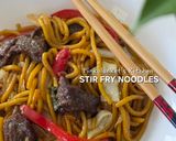 A picture of step 8 of Stir fry noodles.