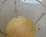 A picture of step 3 of Mango Peach Juice.