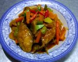 รูปขั้นตอนการทำที่ 6 ของ ผัดเผ็ดปลาดุก(แบบไม่ทอด)