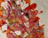 Foto del paso 12 de la receta: Calzone relleno de tomates y jamón dulce
