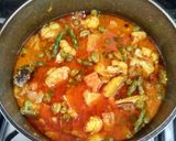 A picture of step 2 of Hydrabadi Vegetables briyani.