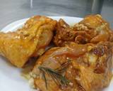 Grilled mouth watering chicken in Coconut dhania sauce recipe step 3 photo