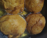 Foto del paso 4 de la receta: Bolas de fraile con dulce de leche