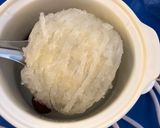 Hình bước làm 1 của món Yến chưng táo đỏ