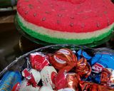 عکس مرحله 9 از دستور کیک یلدایی هندونه🍉🎂