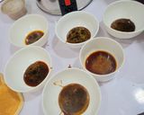 A picture of step 1 of Creme Caramel.